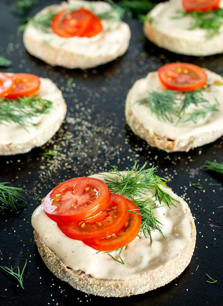 Vegan Tofu Cream Cheese • Green Evi